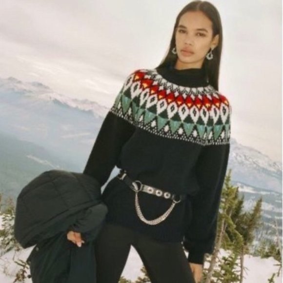 Urban Outfitters Sweaters - NEW Urban Outfitters Cadence Intarsia Knit Sweater